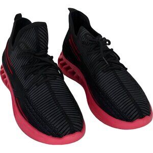 Akademiks Fit 2.0 Knit Jogger Men's Sneakers Black Red 10 M